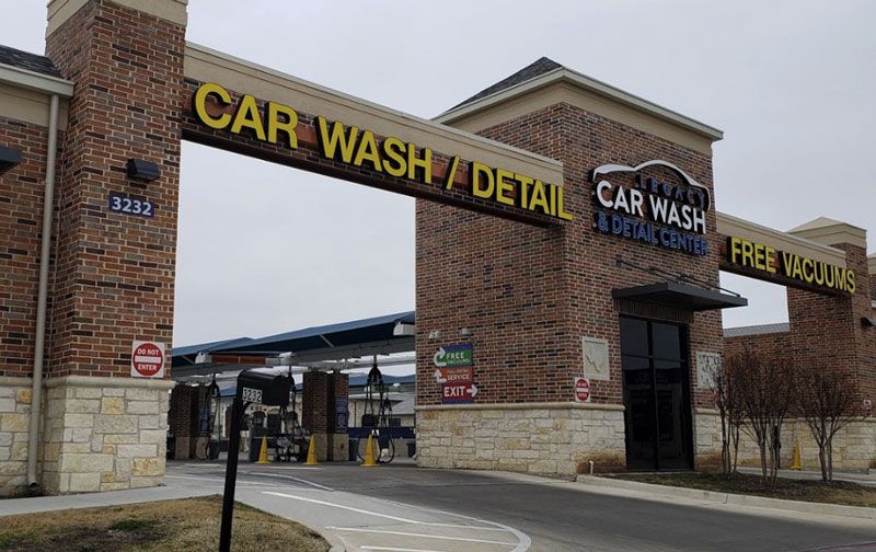 Legacy car wash and detail center exterior