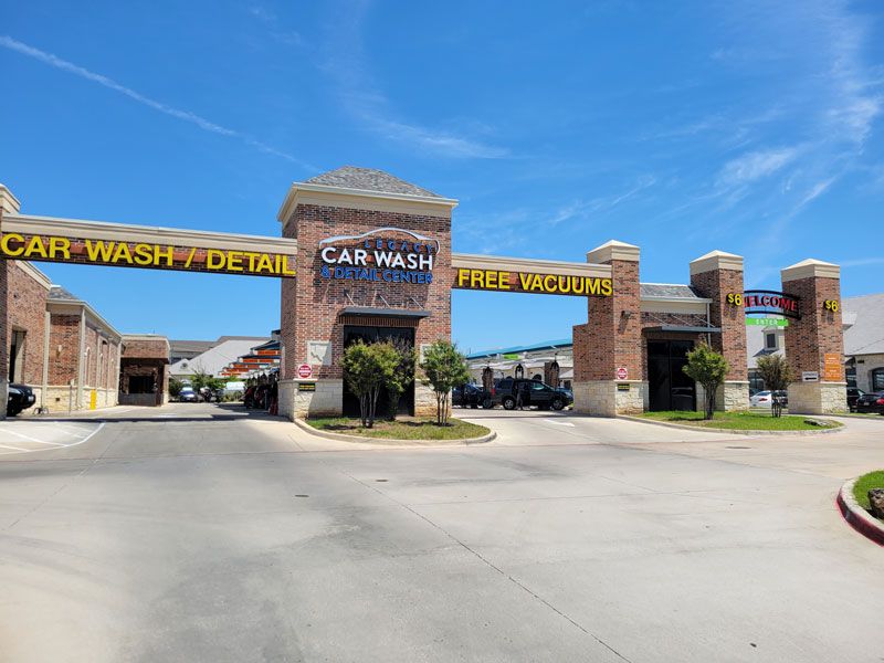 Legacy Car Wash and Detail Center Exterior View
